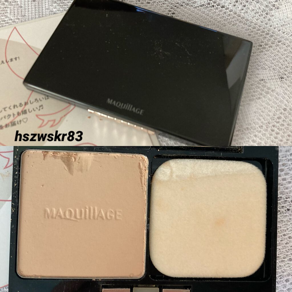 ドラマティックフェイスパウダー/マキアージュ/プレストパウダーを使ったクチコミ(4枚目)