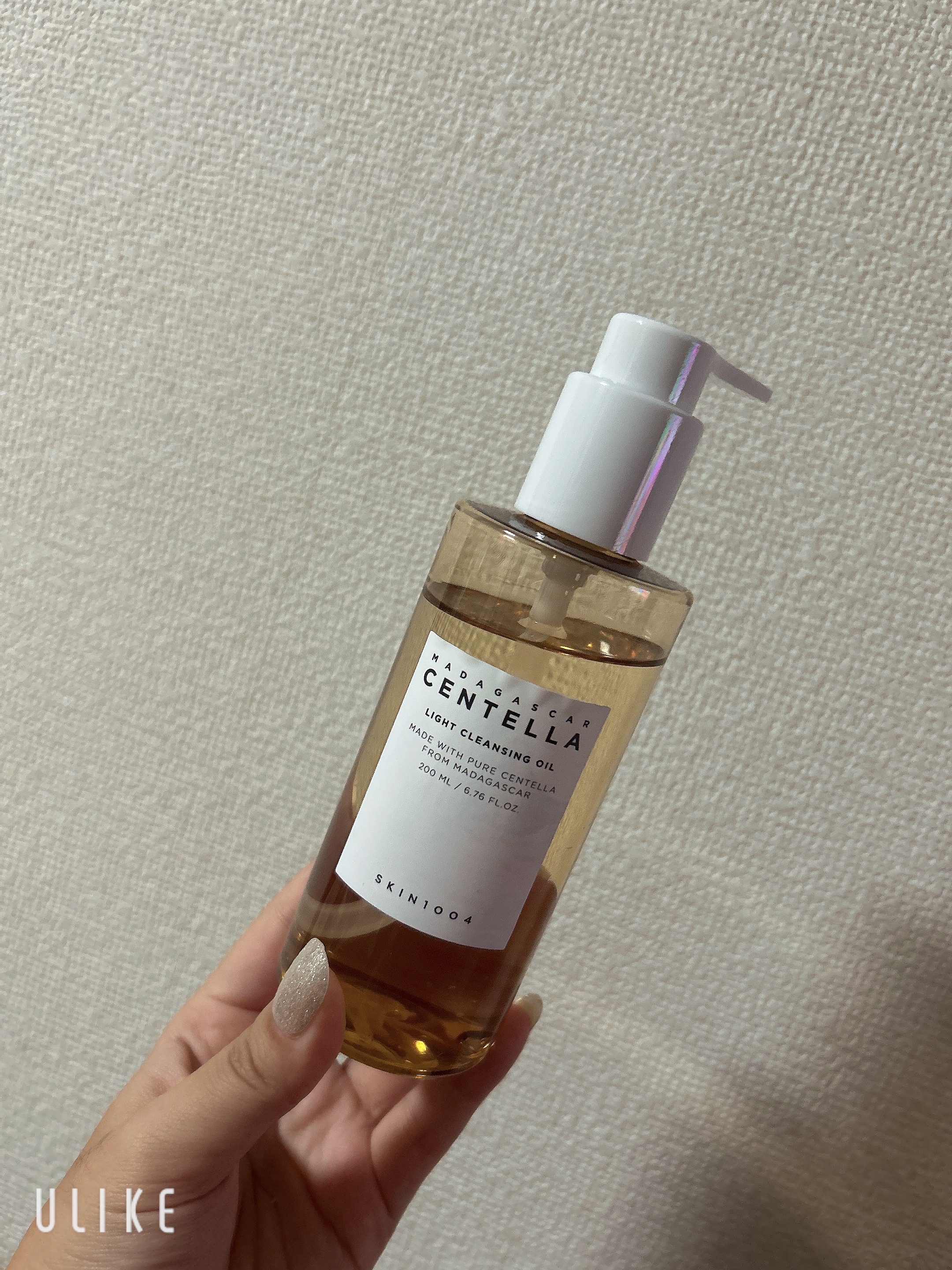センテラ ライトクレンジングオイル/SKIN1004/オイルクレンジングを使ったクチコミ（1枚目）