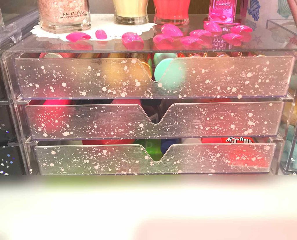 3段式クリアーケース/DAISO/その他化粧小物を使ったクチコミ(1枚目)