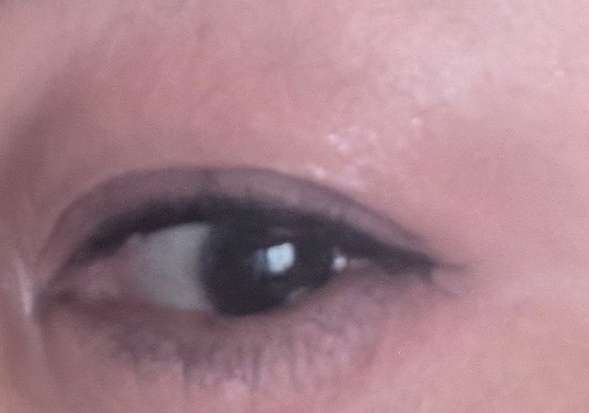 ジェル アイライナー/ちふれ/ジェルアイライナーを使ったクチコミ(2枚目)