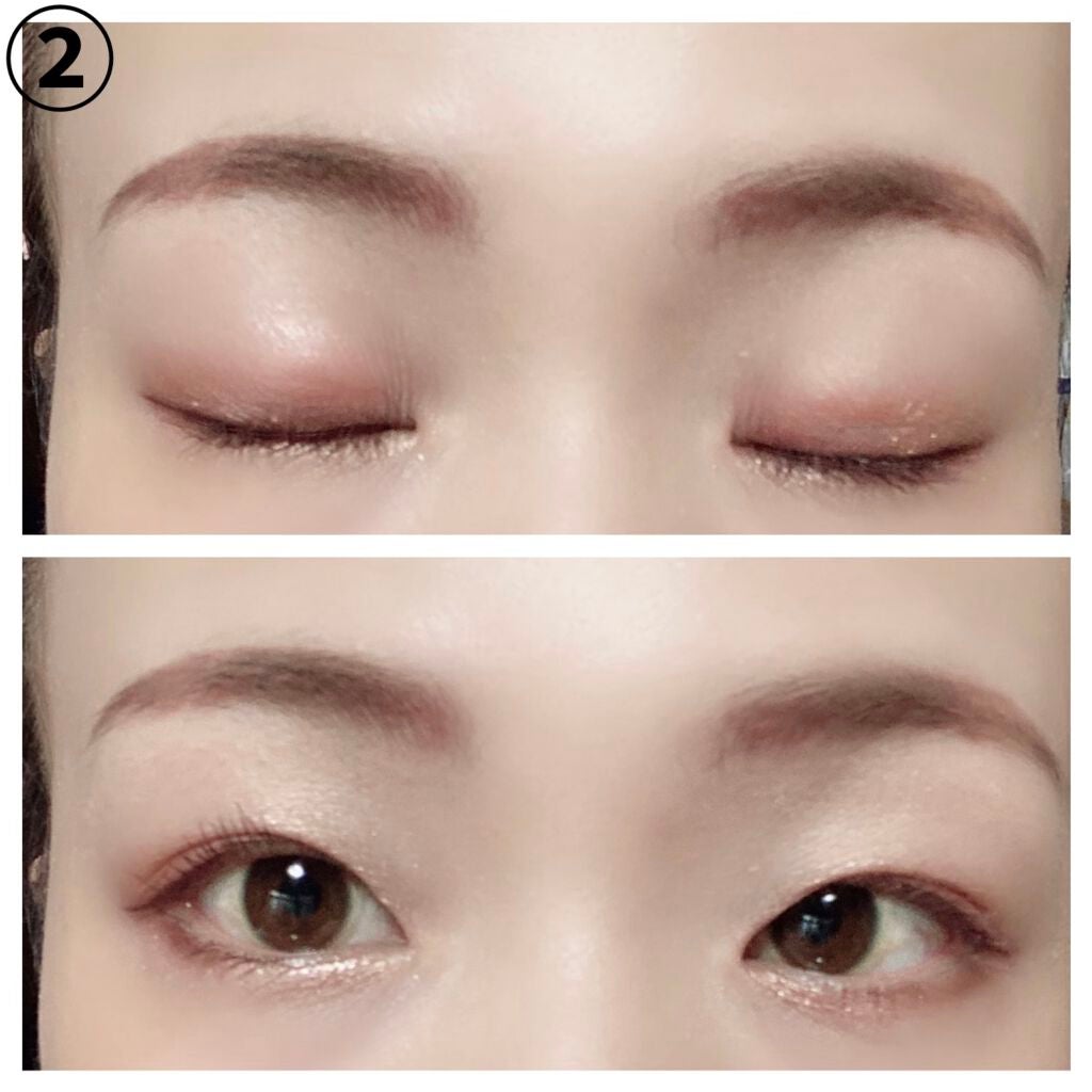 リラクシーアイシャドウ/GENE TOKYO/アイシャドウパレットを使ったクチコミ(8枚目)