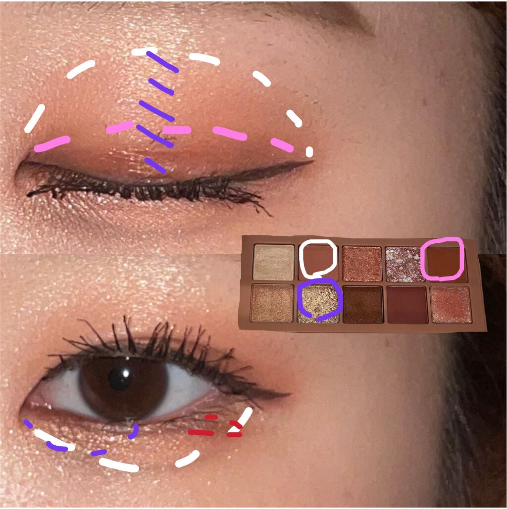 アイシャドウベース/excel/アイシャドウベースを使ったクチコミ(3枚目)