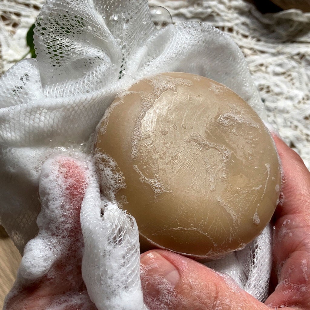 もずの魔法石鹸/水橋保寿堂製薬/ボディ石鹸を使ったクチコミ(4枚目)