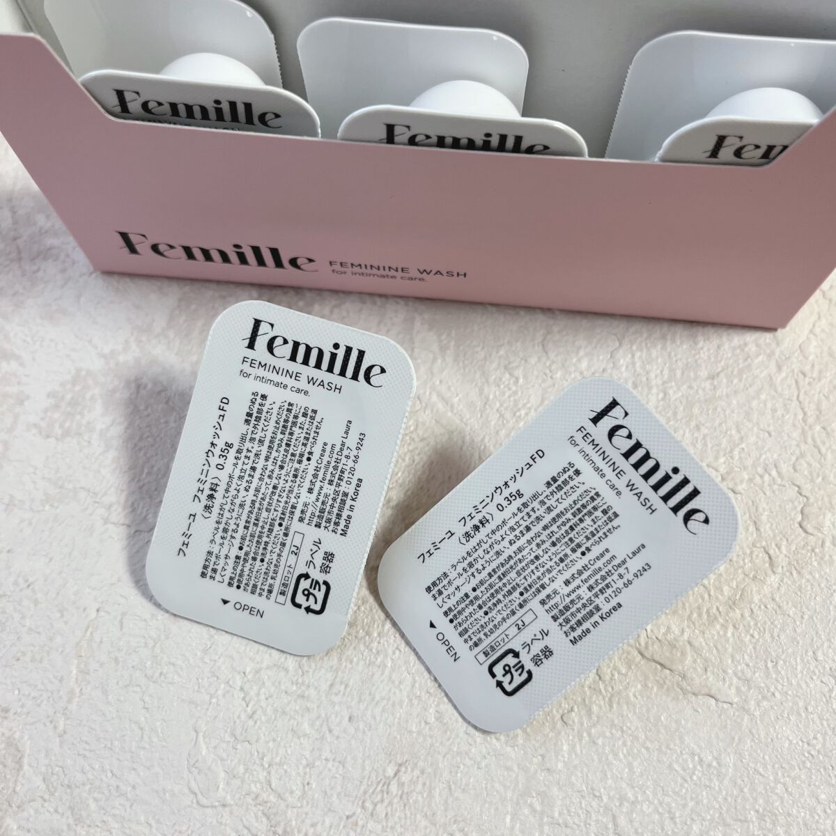 フェミニンウォッシュFD/Femille/デリケートゾーンケアを使ったクチコミ（2枚目）