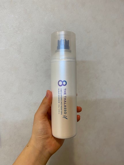 エイトザタラソ ユー CBD&スパークリング ヘッドスパ スキャルプエッセンス/エイトザタラソ/頭皮ローションを使ったクチコミ(1枚目)