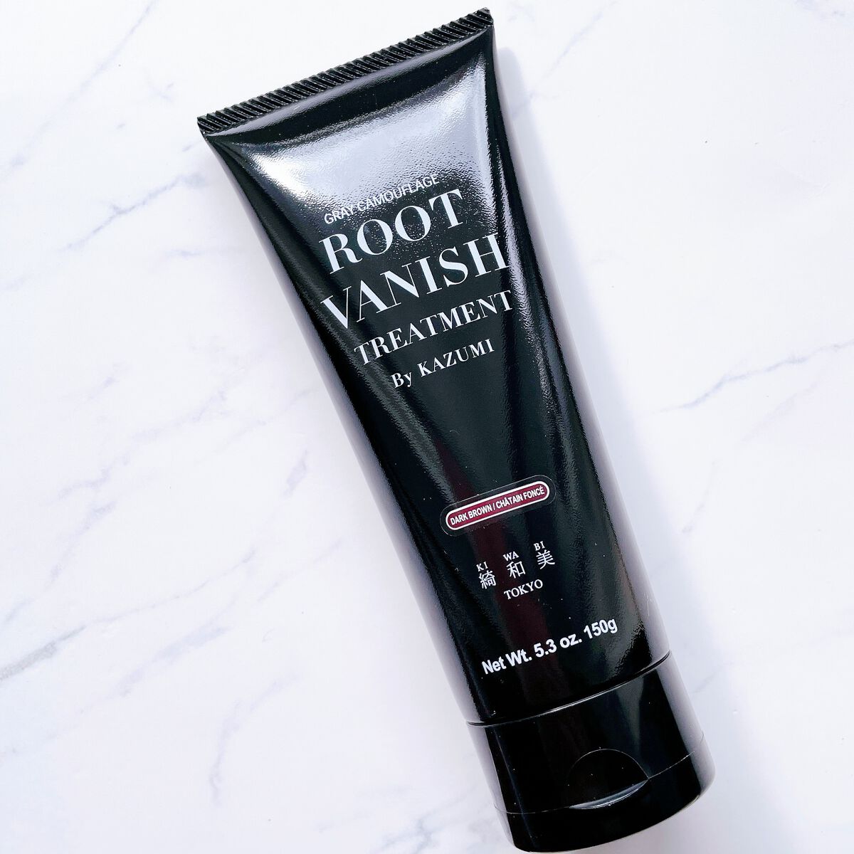 ROOT VANISH 白髪染めカラーシャンプー/ トリートメント/綺和美/市販シャンプーを使ったクチコミ(3枚目)