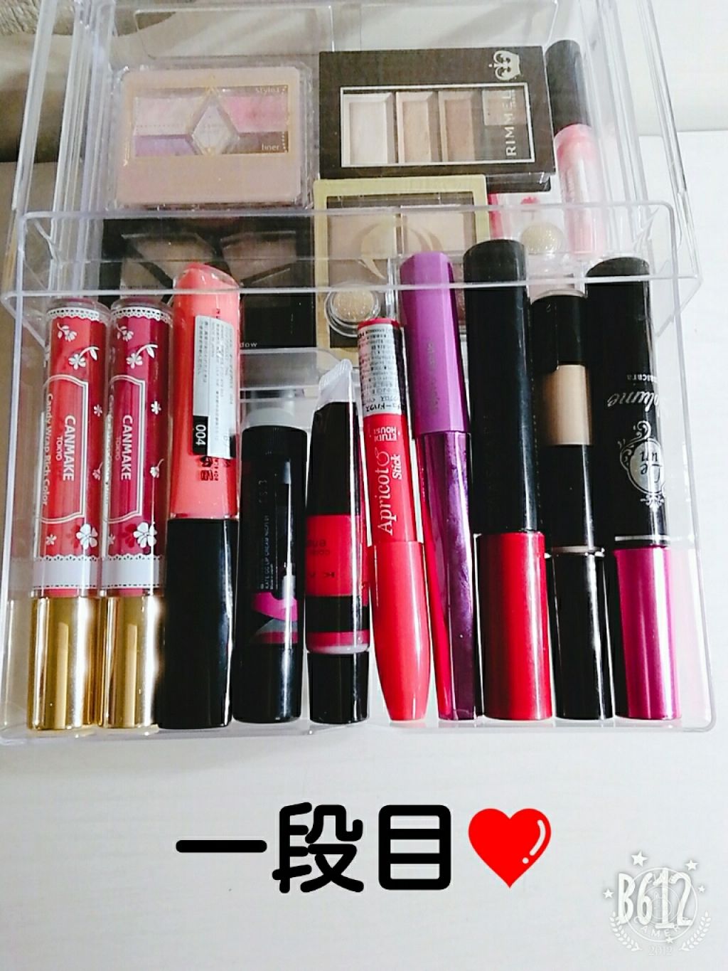 3段式クリアーケース/DAISO/その他化粧小物を使ったクチコミ(2枚目)