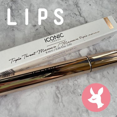 TRIPLE THREAT MASCARA/ICONIC LONDON/マスカラを使ったクチコミ（1枚目）