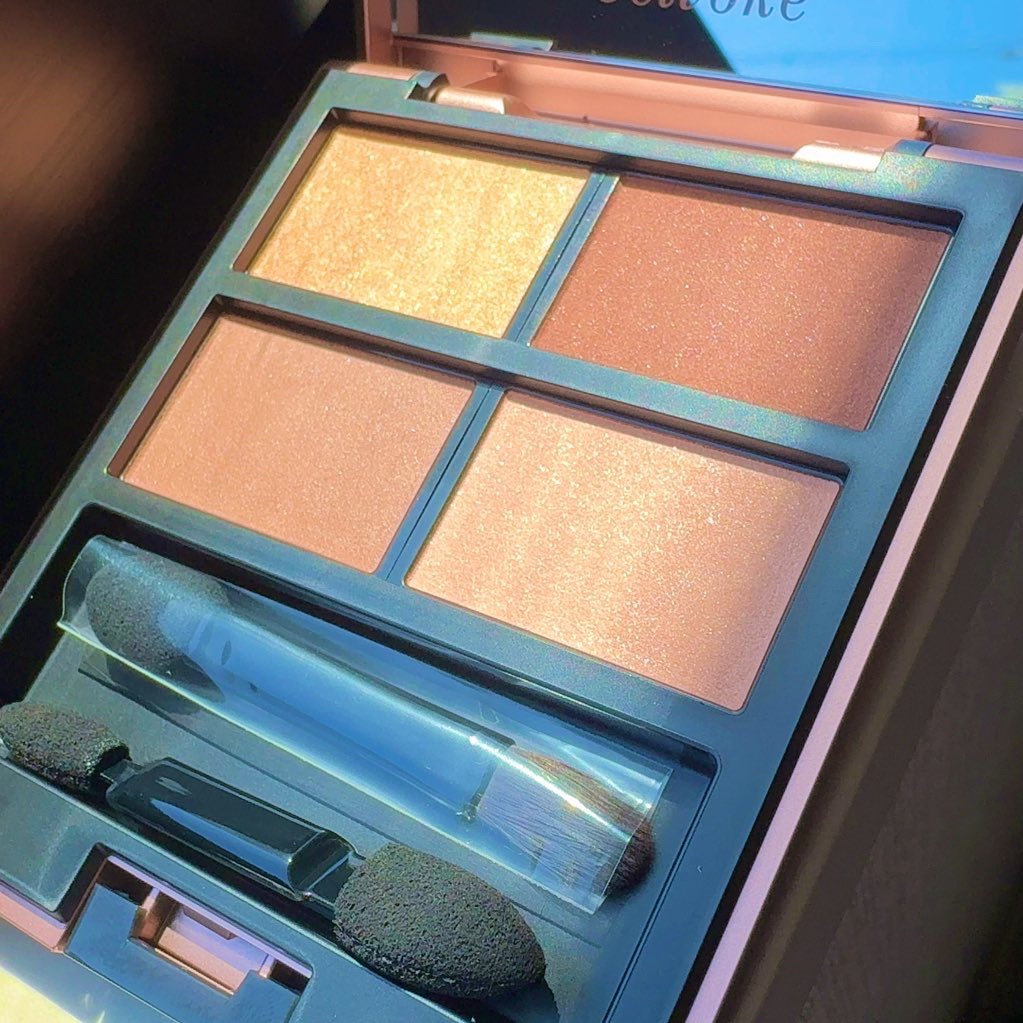 セルヴォーク ヴァティック アイパレット EX10 マジェスティックオレンジ/Celvoke/アイシャドウパレットを使ったクチコミ（2枚目）