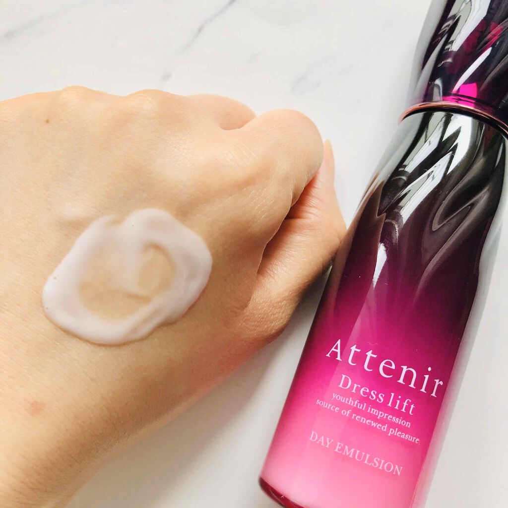 ドレスリフト デイエマルジョン【医薬部外品】/アテニア/乳液を使ったクチコミ(4枚目)