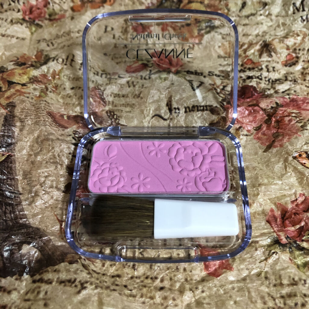 ナチュラル チークN/CEZANNE/パウダーチークを使ったクチコミ（2枚目）