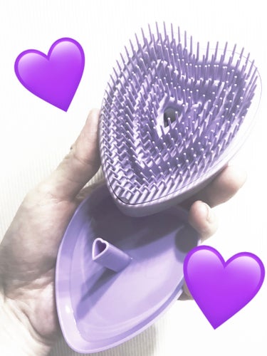 リファ ハートブラシ Unicorn Purple（ユニコーンパープル）/ReFa/頭皮ケアを使ったクチコミ（2枚目）