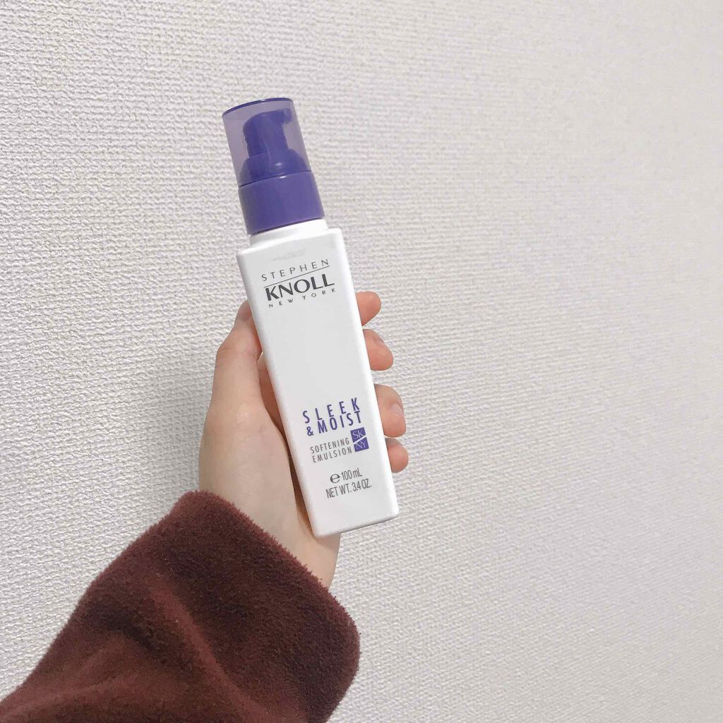 モイスチュアソフニング エマルジョン N/スティーブンノル ニューヨーク/ヘアミルクを使ったクチコミ(1枚目)