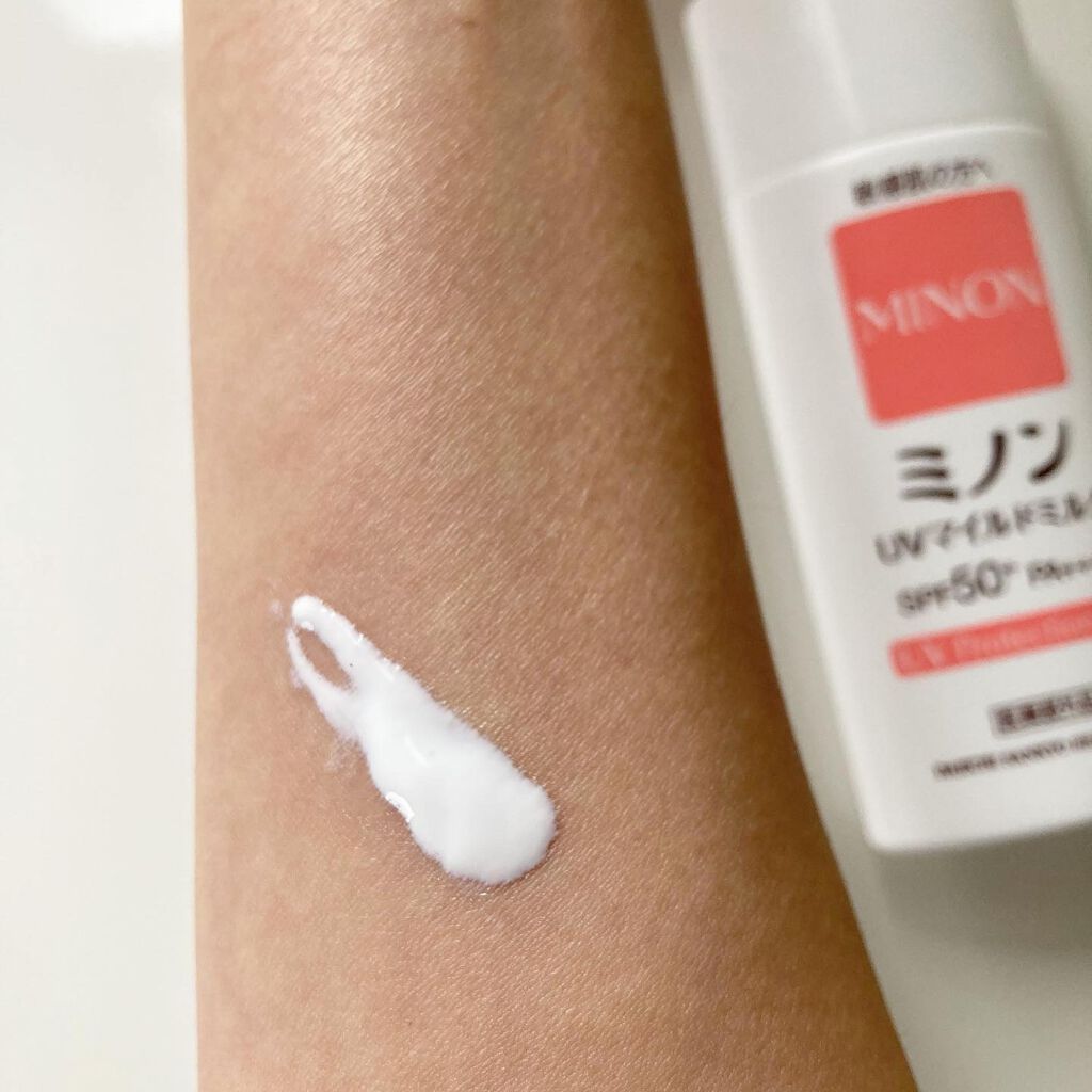 ミノンUVマイルドミルク/ミノン/日焼け止めミルクを使ったクチコミ(3枚目)