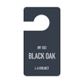 LA BRUKET（ラ・ブルケット） 183 フレグランスタグ ブラックオーク