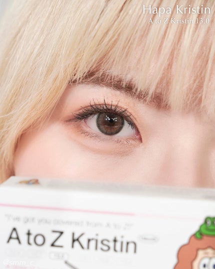A to Z Kristin/Hapa kristin/カラーコンタクトレンズを使ったクチコミ(4枚目)
