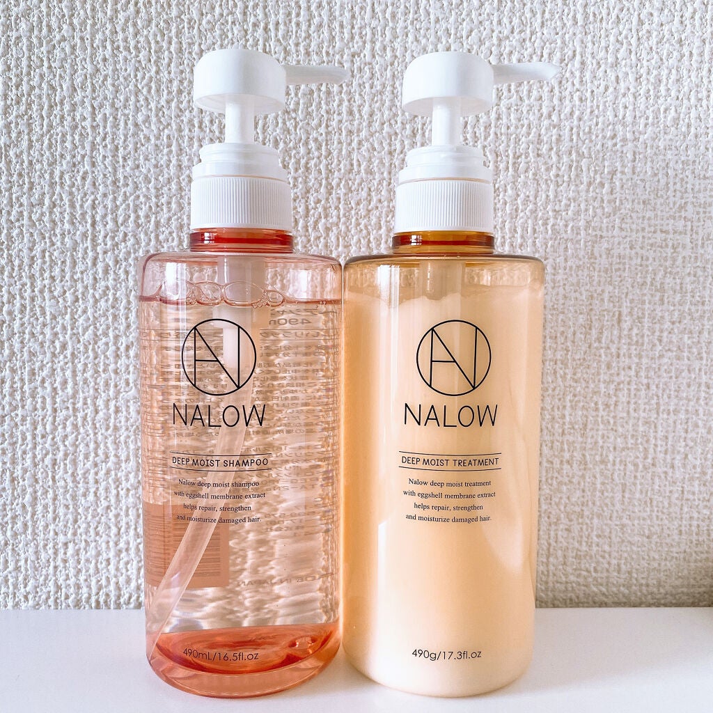 ディープモイスト シャンプー/トリートメント/NALOW/市販シャンプーを使ったクチコミ(1枚目)