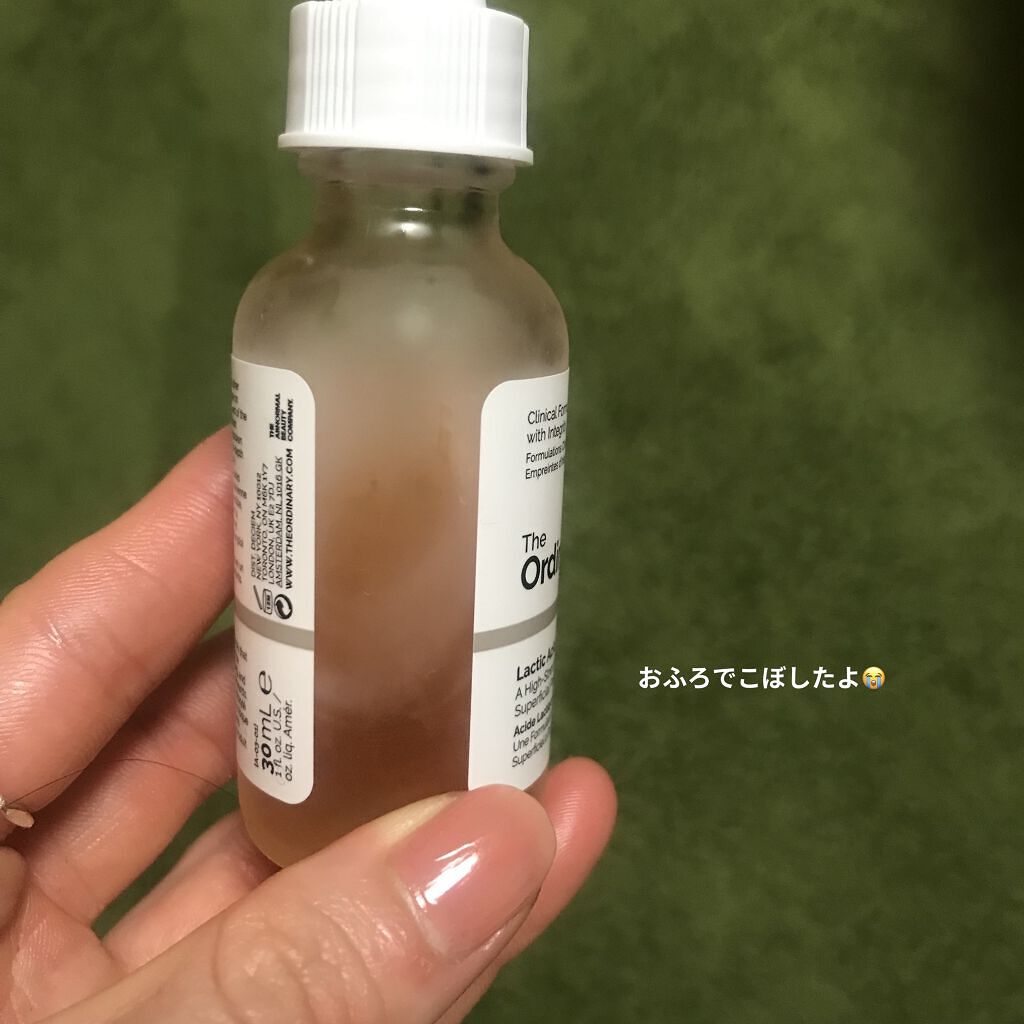 The Ordinary LA10+HAフェイスセラムのクチコミ「3/31から。

The Ordinary
Lactic Acid 10% + HA
👛105.....」（2枚目）