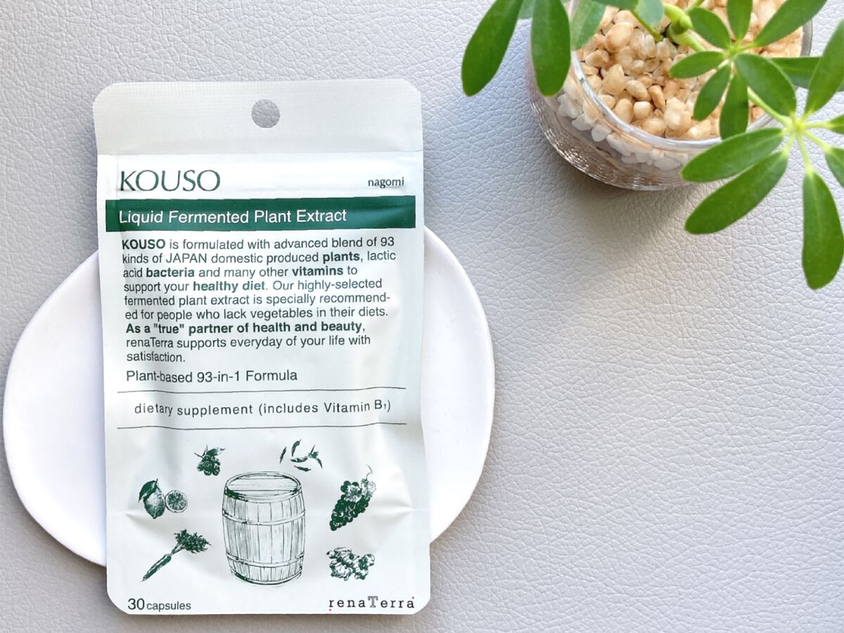 nagomi KOUSO 30粒/renaTerra/健康サプリメントを使ったクチコミ（1枚目）