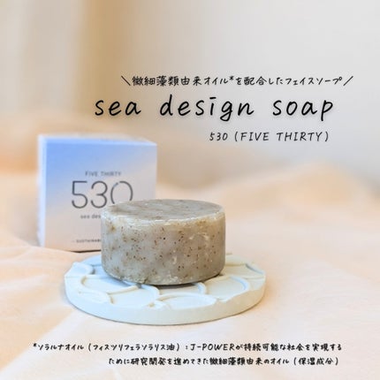 サステナブルソープ sea design soap/530/ハンドソープを使ったクチコミ(1枚目)