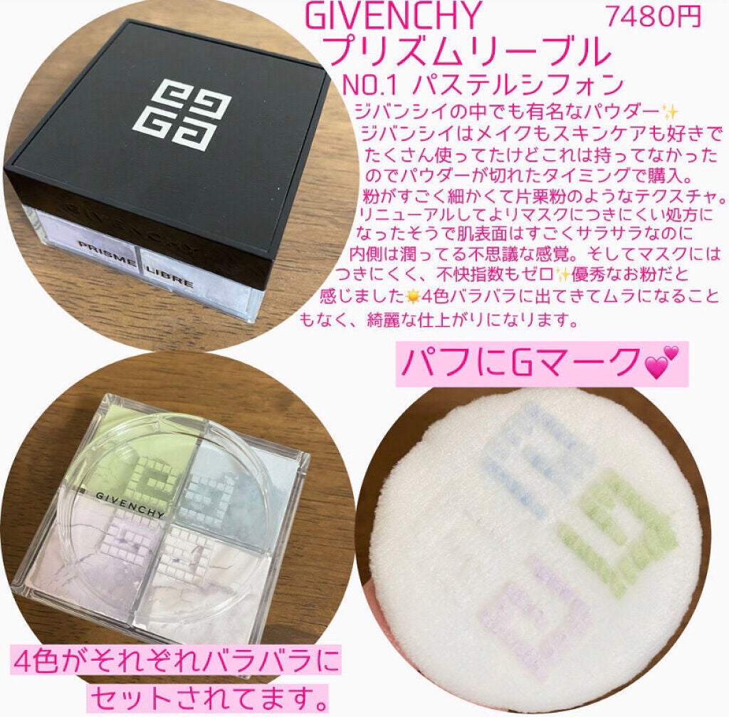 プリズム・リーブル/GIVENCHY/ルースパウダーを使ったクチコミ(2枚目)