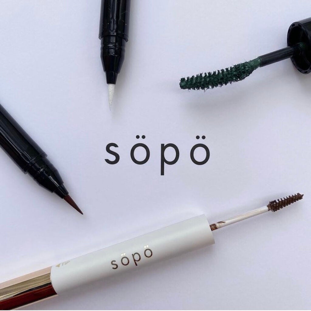 3 in 1 アイブロウ/sopo/アイブロウペンシルを使ったクチコミ(1枚目)
