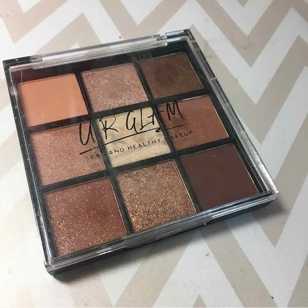 UR GLAM　BLOOMING EYE COLOR PALETTE/U R GLAM/アイシャドウパレットを使ったクチコミ（1枚目）