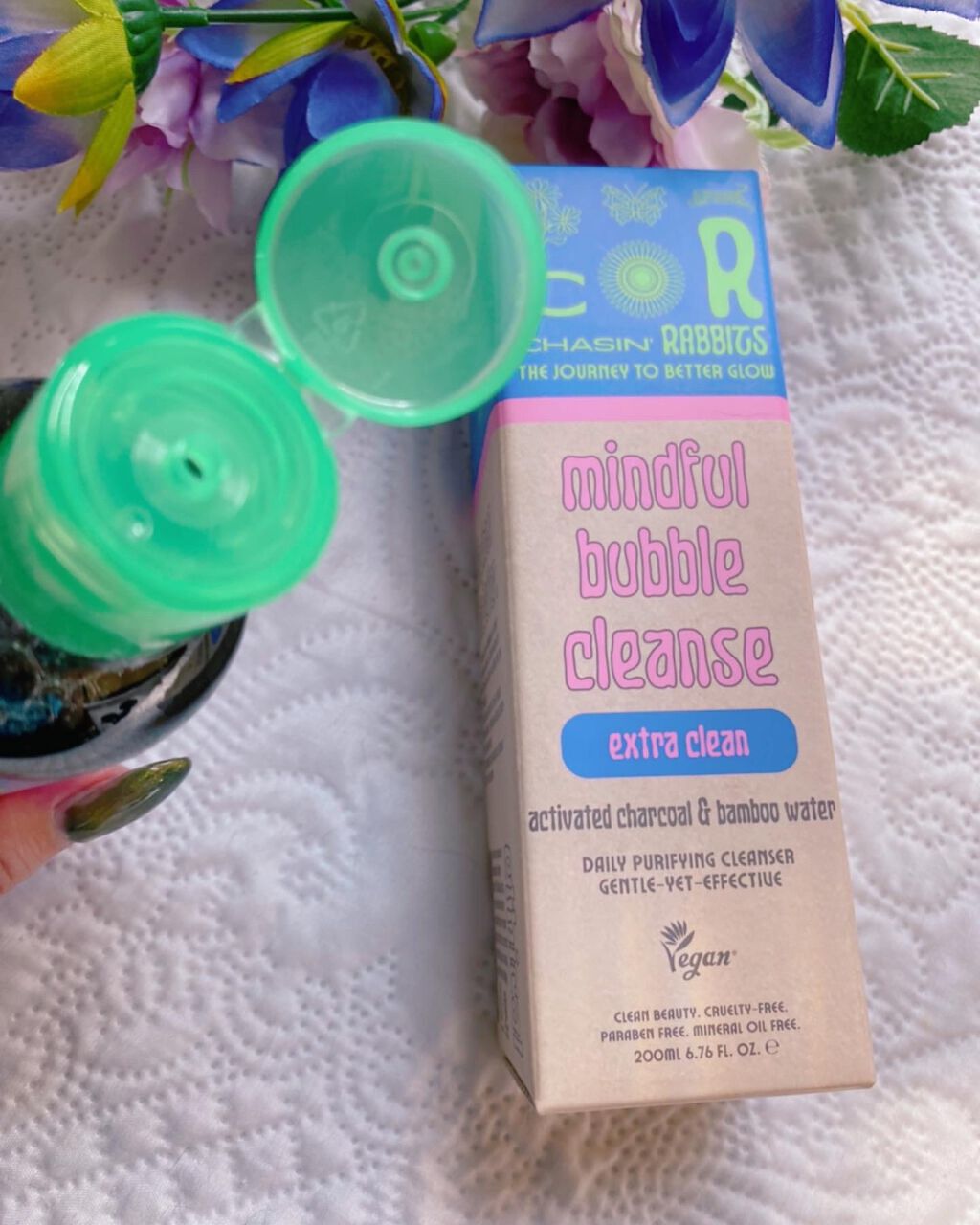 Mindful Bubble Cleanse/CHASIN'RABBITS/その他洗顔料を使ったクチコミ（2枚目）