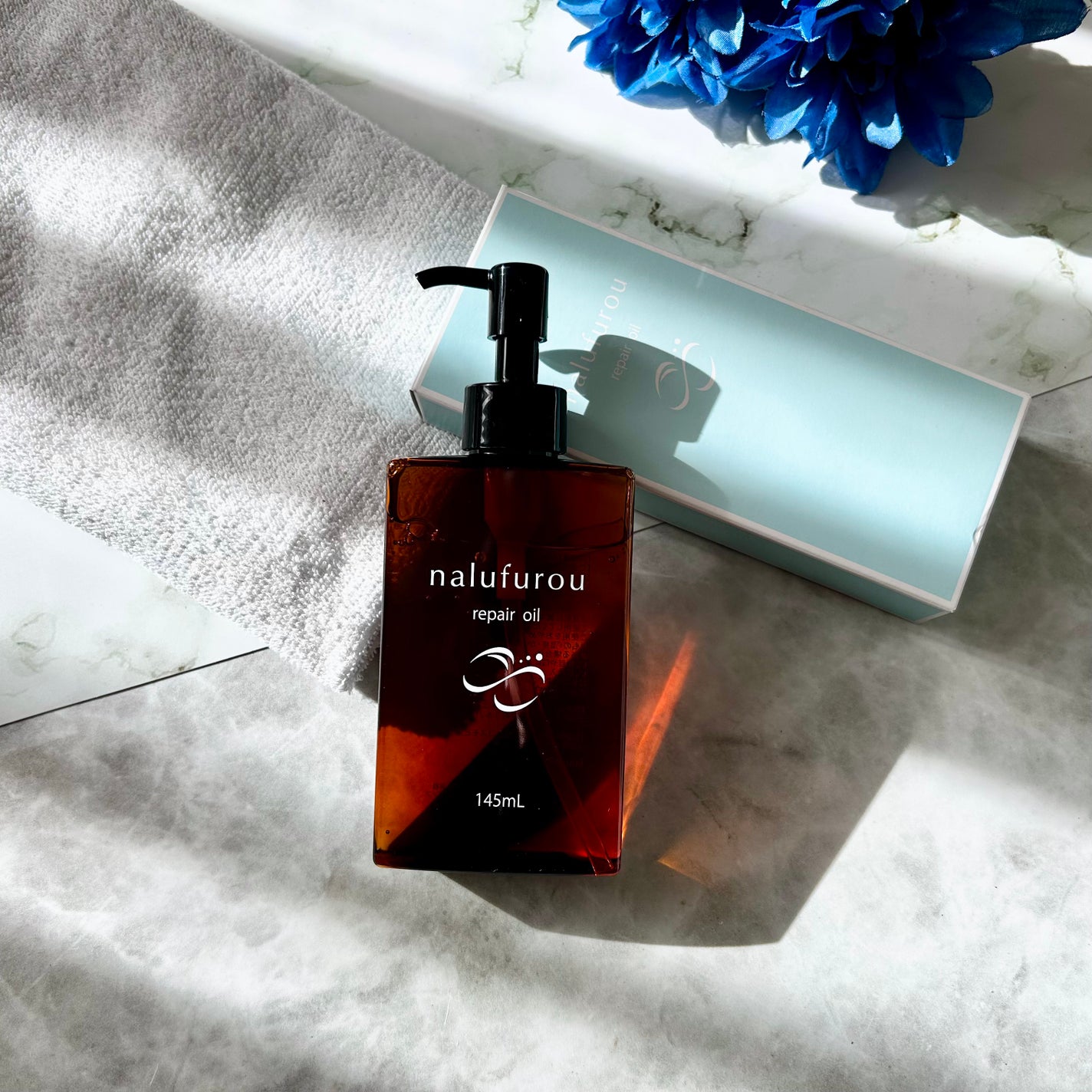 ナルフロウリペアオイル/nalufuro/アウトバストリートメントを使ったクチコミ(2枚目)