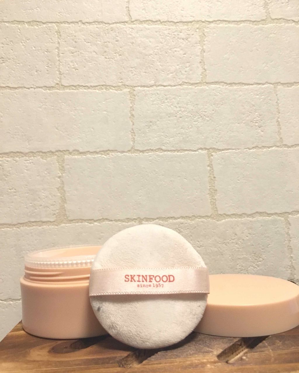 ピーチコットン マルチフィニッシュパウダー/SKINFOOD/ルースパウダーを使ったクチコミ(1枚目)
