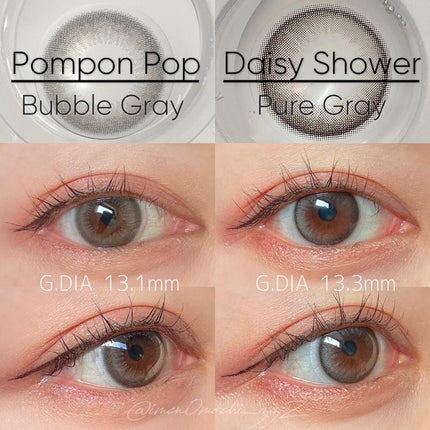 Daisy Shower 1Day/chuu LENS/ワンデー(1DAY)カラコンを使ったクチコミ(2枚目)