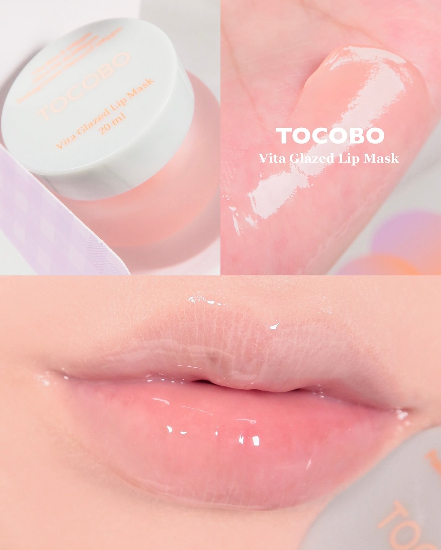 ビタグレーズドリップマスク/TOCOBO/リップマスクを使ったクチコミ(1枚目)