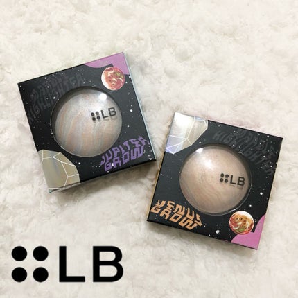 マーブルハイライター/LB/パウダーチークを使ったクチコミ(1枚目)