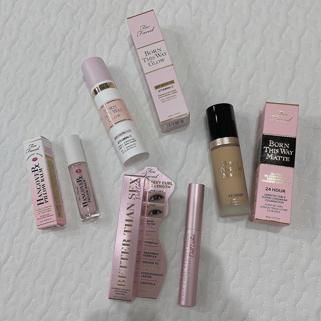 ～トゥー フェイスド ハングオーバー～ ピロー バーム リップ トリートメント/Too Faced/リップ美容液を使ったクチコミ（1枚目）
