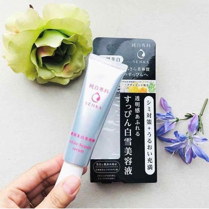 純白専科 すっぴん白雪美容液(専科 薬用美白クリーム)/SENKA(専科)/美容液を使ったクチコミ(1枚目)