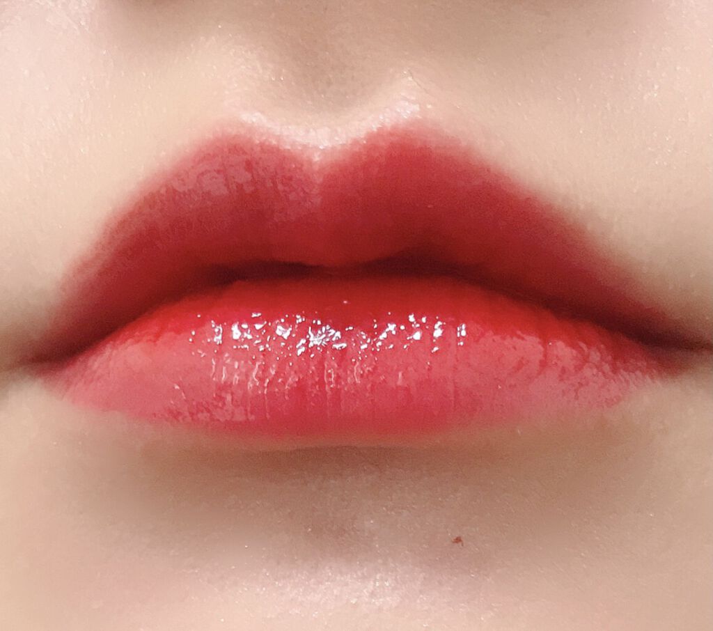 ホリカホリカ ハートクラッシュグローティントエアー/HOLIKA HOLIKA/リップティントを使ったクチコミ（3枚目）