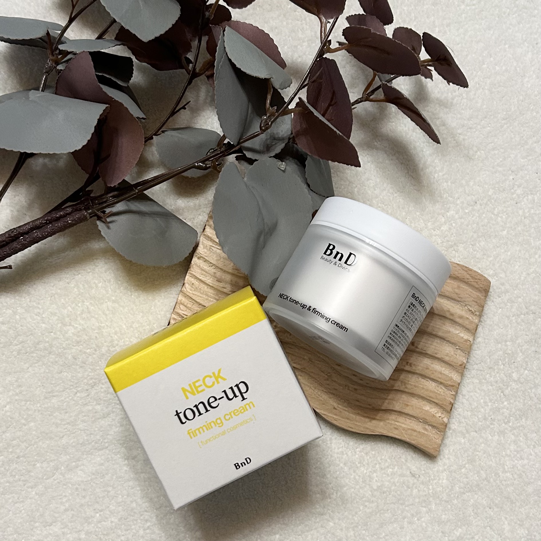 BnD ネックアイロン トーンアップ クリーム/BnD/ネック・デコルテケアを使ったクチコミ（1枚目）