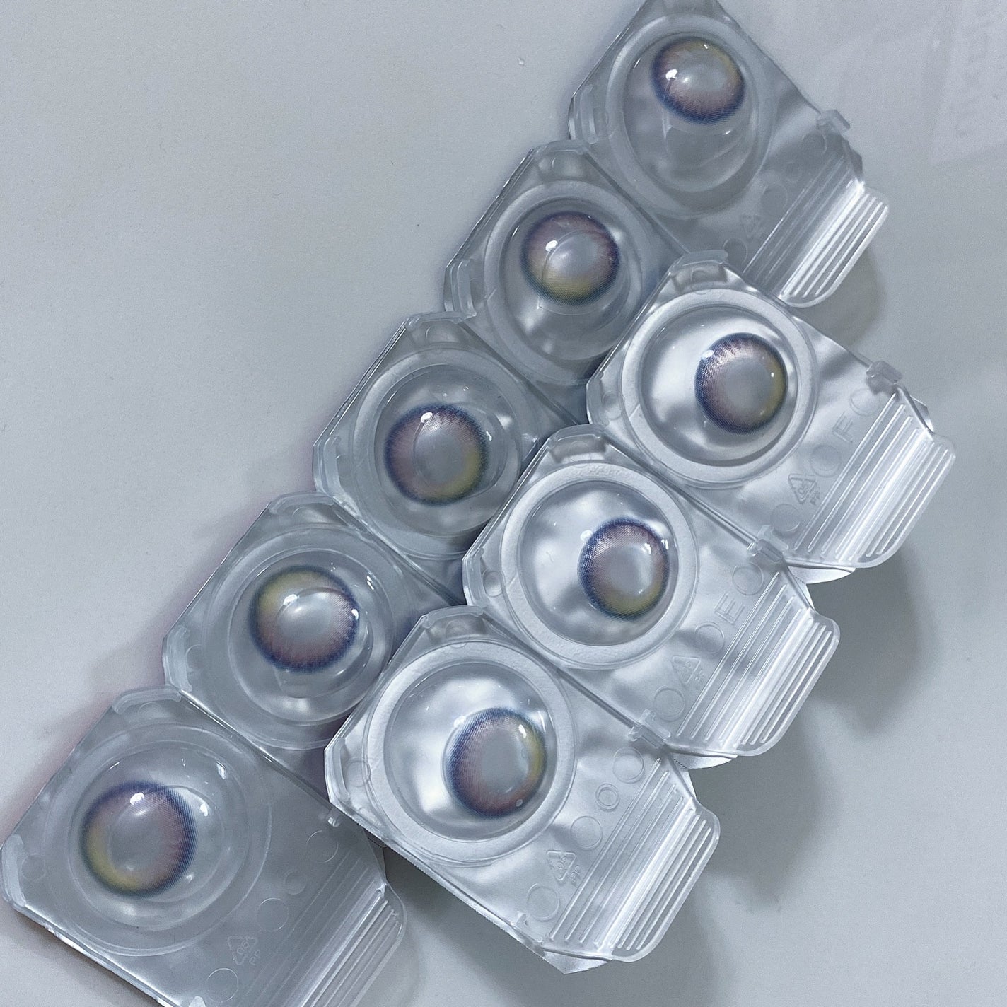 びゃっこまる on LIPS 「宇宙のようなピンクパープルのグラデーションが綺麗なカラコン🪐🌌..」(6枚目)