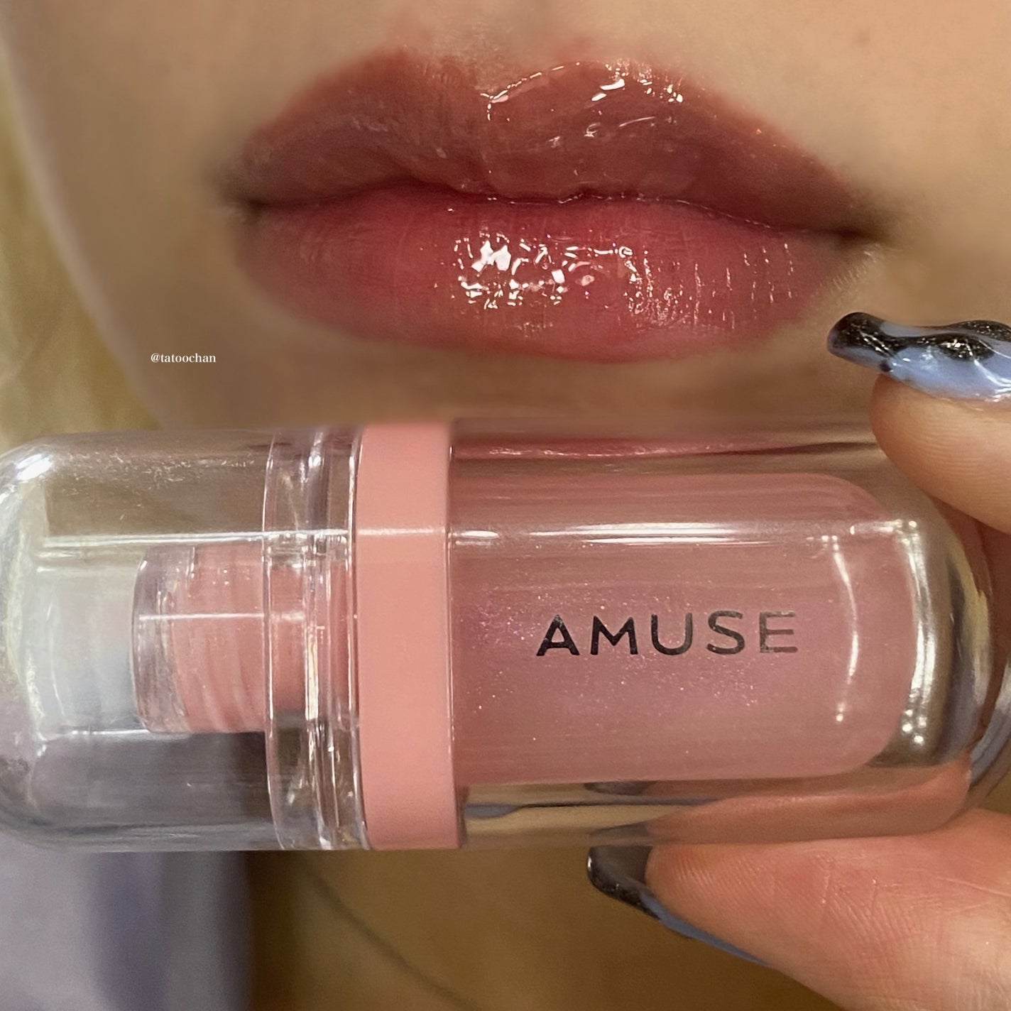 タトゥーちゃん🩵ブルベ夏 on LIPS 「#今日のメイク ハートがかわいいデイジーク新作アイシャドウ🩷🖤..」(2枚目)