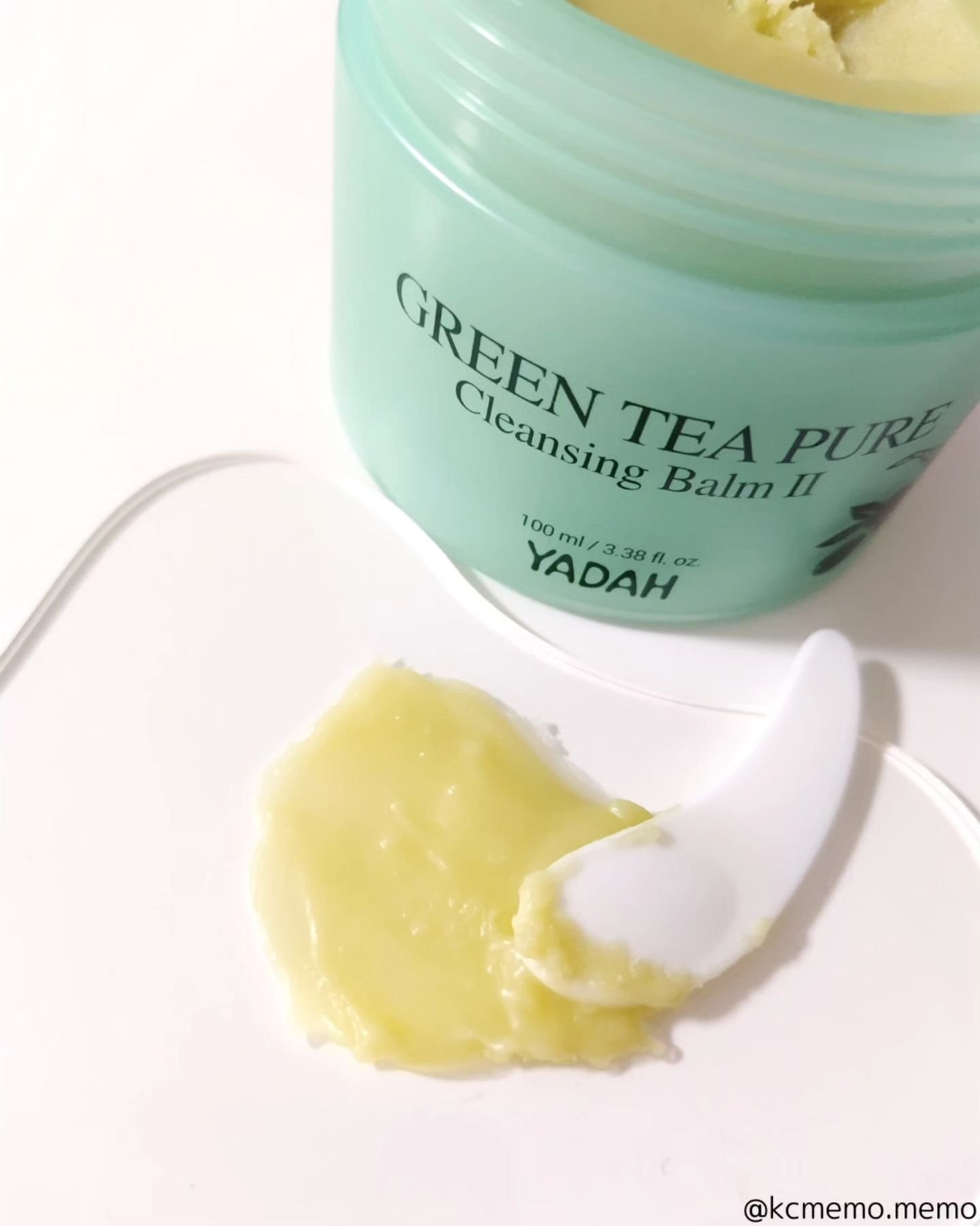 グリーンティーピュアクレンジングバームⅡ/YADAH/クレンジングバームを使ったクチコミ（3枚目）