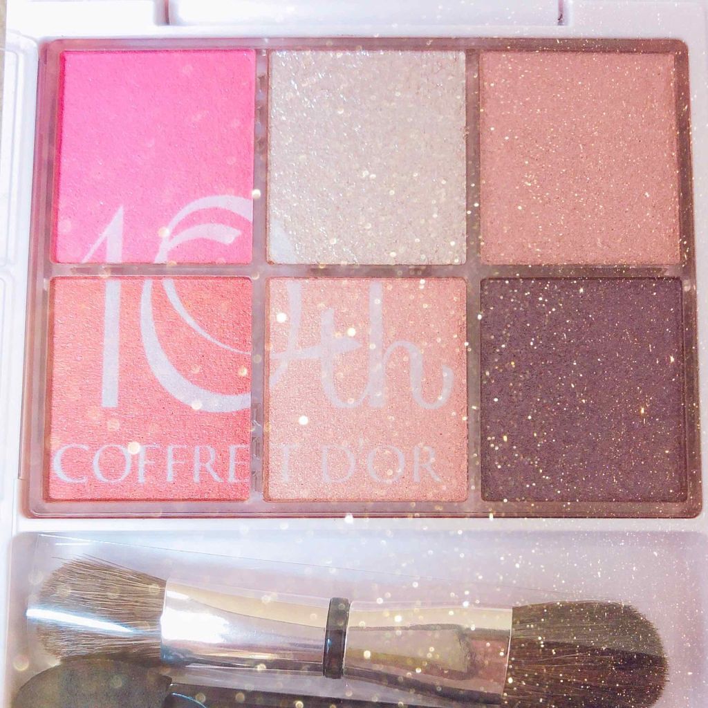 6セレクションアイズ/コフレドール/アイシャドウパレットを使ったクチコミ（3枚目）