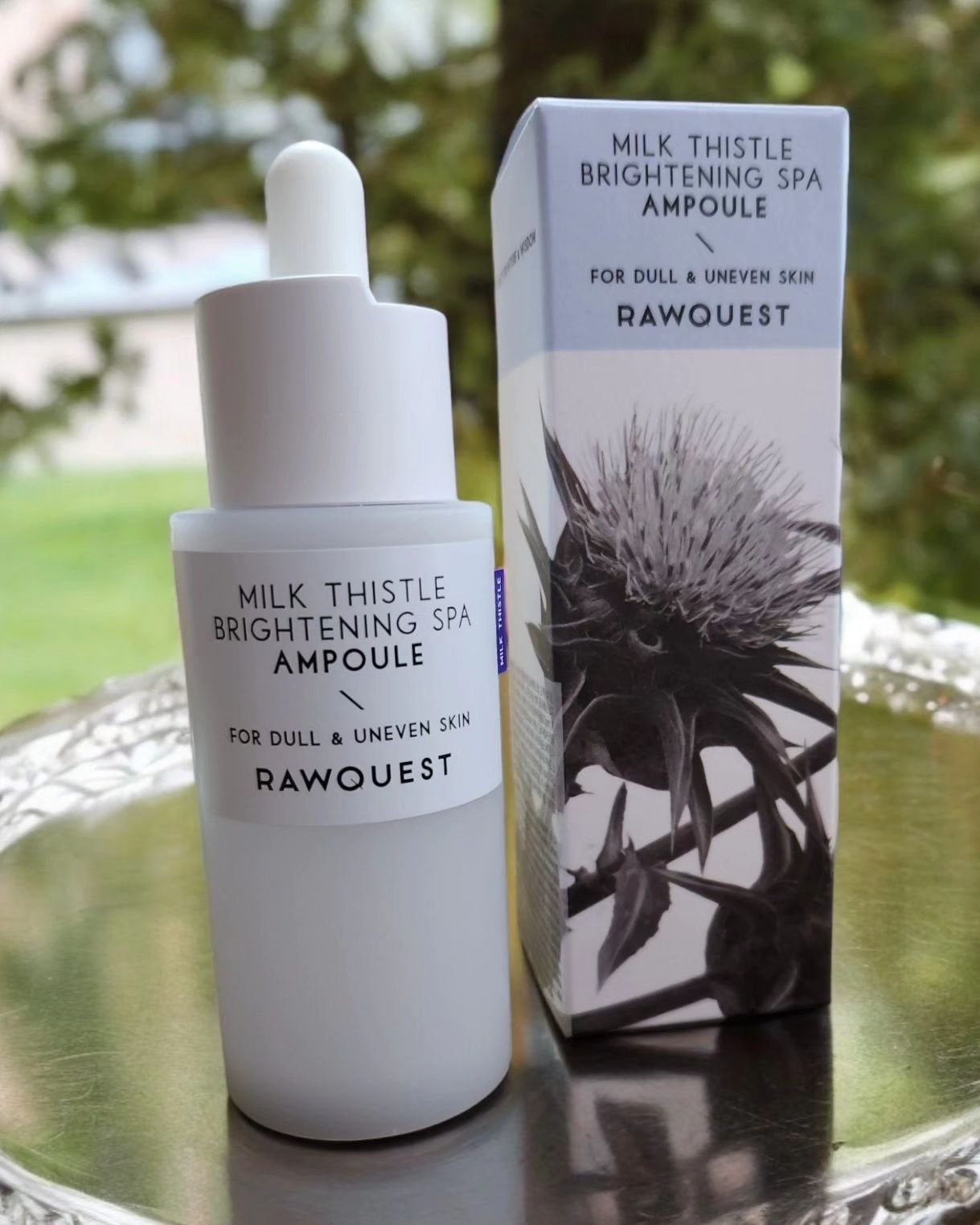 ミルクシスルブライトニングスパ アンプル/RAWQUEST/美容液を使ったクチコミ(1枚目)