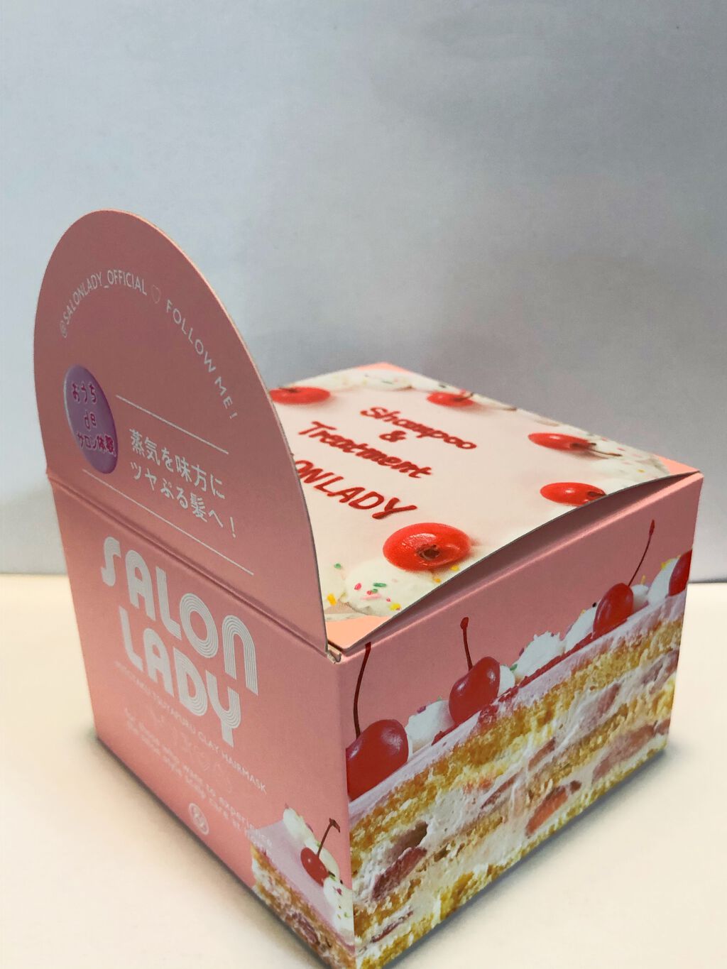 サロンレディ クレンジングクレイシャンプー クレイヘアマスク(255g)/SALON LADY/市販シャンプーを使ったクチコミ（2枚目）