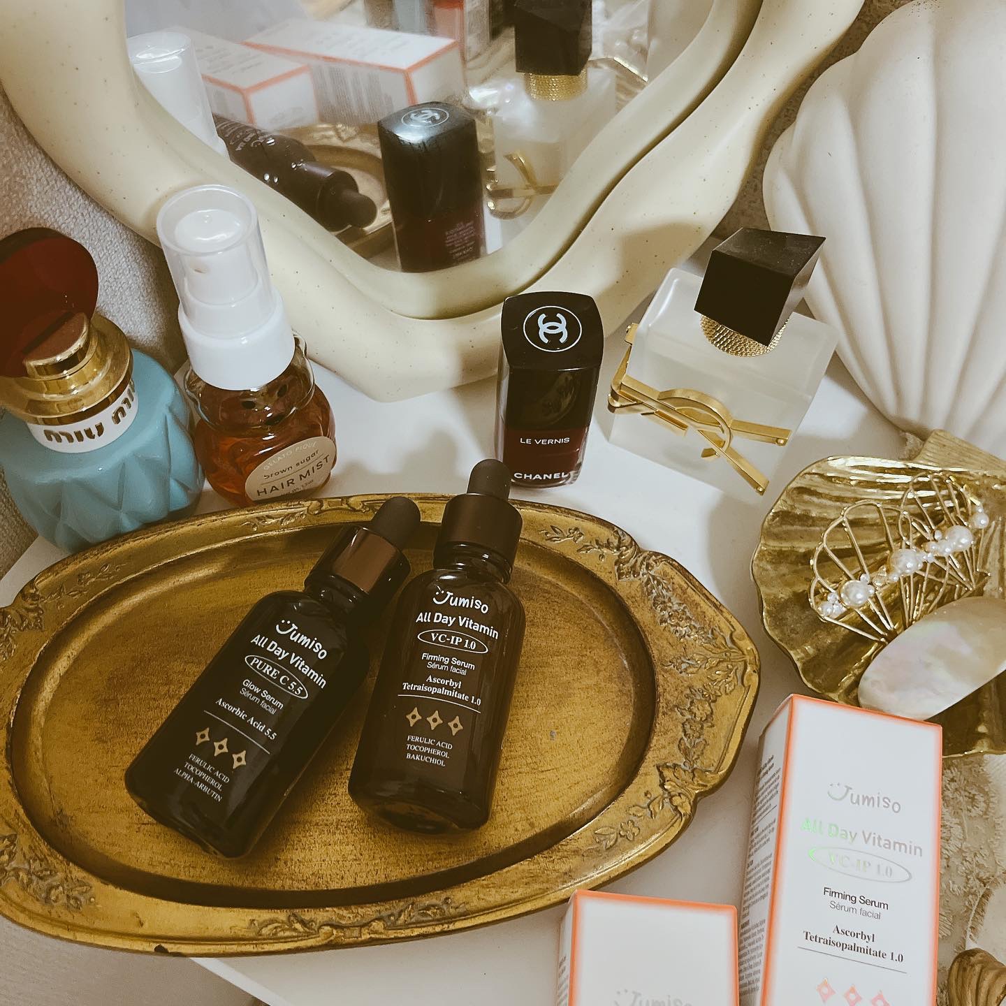 オールデービタミンVC-IP1.0ファーミングセラム/JUMISO/美容液を使ったクチコミ（2枚目）