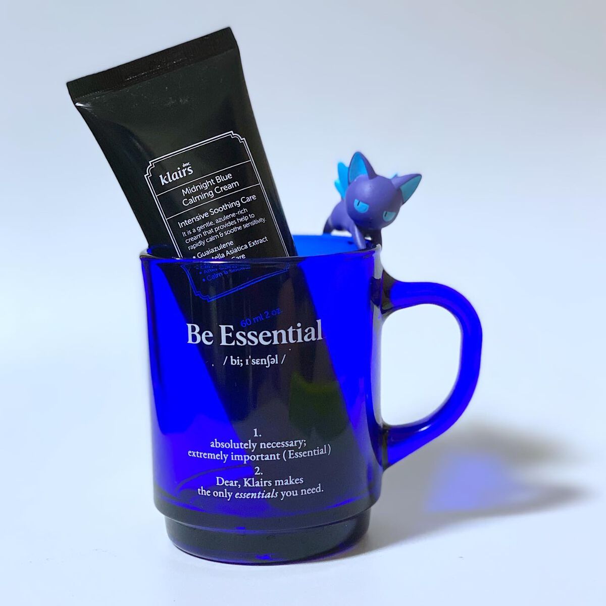 ミッドナイトブルーカーミングクリーム/Klairs/フェイスクリームを使ったクチコミ（1枚目）