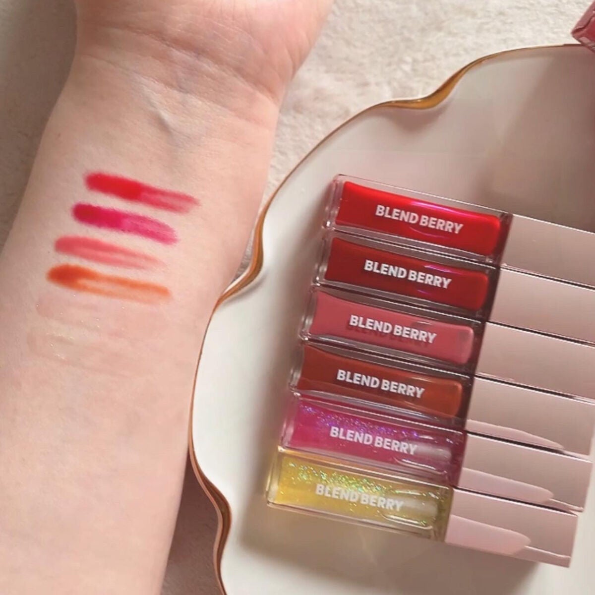 めるᙏ̤̫͚𓍯フォロバ on LIPS 「〖BLENDBERRY〗ジューシィリップデュウ‥‥‥‥‥‥‥‥..」(3枚目)