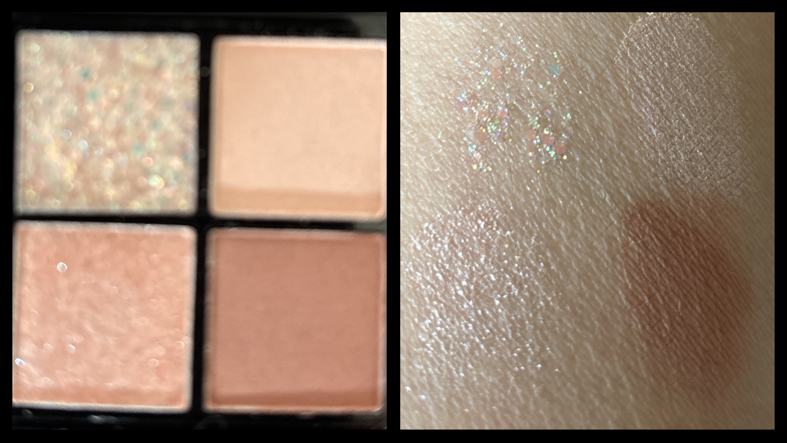 UR GLAM グリッターアイズ /U R GLAM/アイシャドウパレットを使ったクチコミ（3枚目）