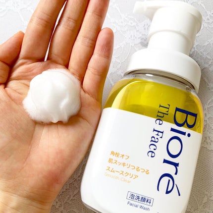 ビオレ ザフェイス 泡洗顔料 スムースクリア/ビオレ/泡洗顔を使ったクチコミ(5枚目)