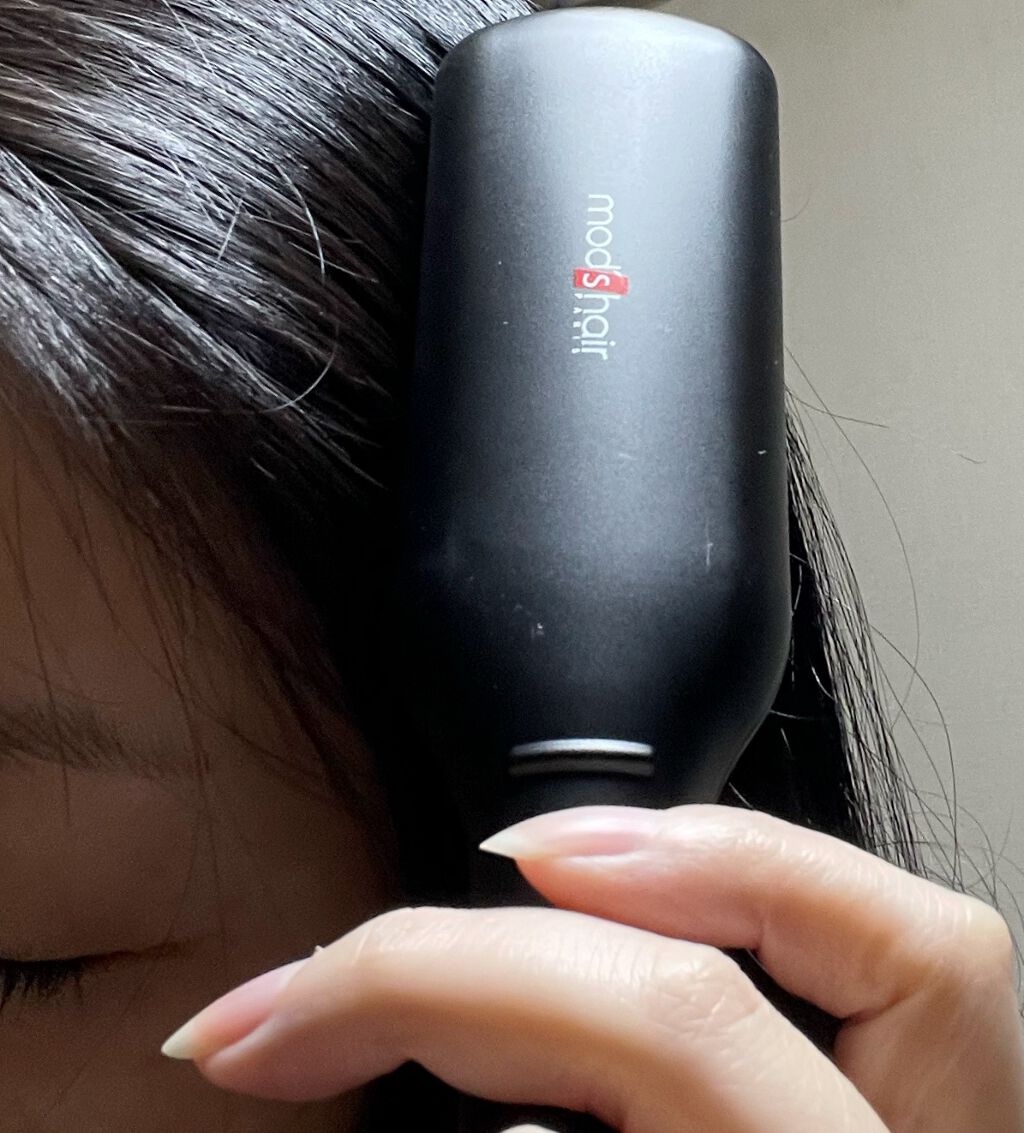 スタイリッシュ コンパクトイオンヒートブラシ MHB-3040-K/mod's hair/ヒートブラシを使ったクチコミ（3枚目）