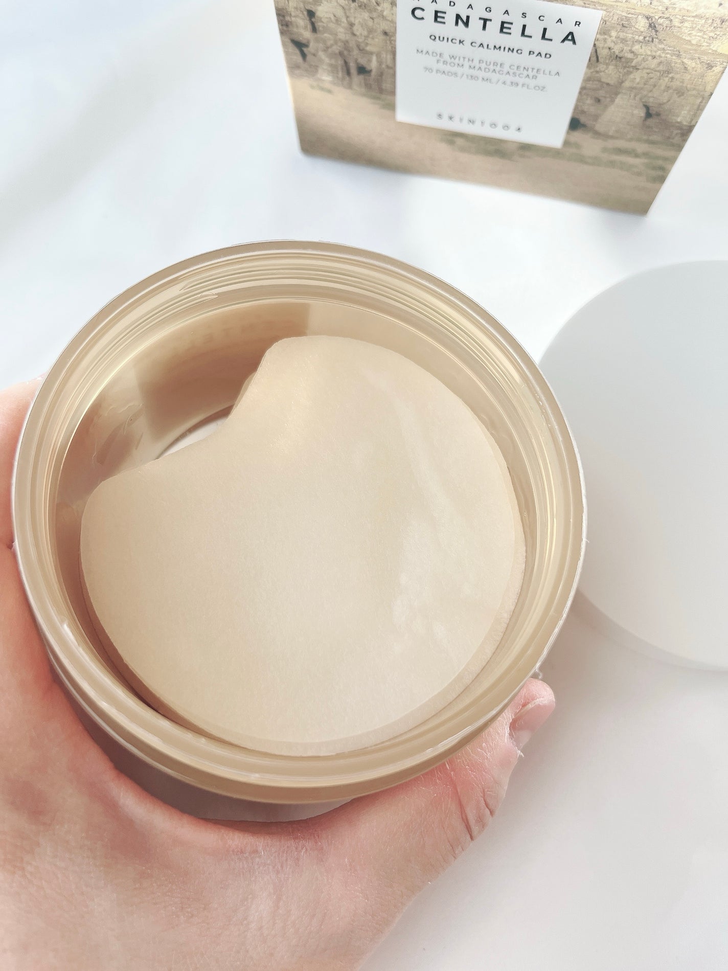 センテラ クイックカーミングパッド/SKIN1004/トナーパッドを使ったクチコミ(3枚目)